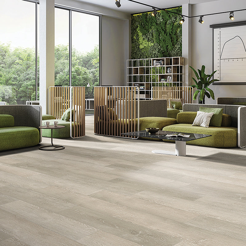 Dreams Loose Lay Vinyl Plank Flooring from the Journey Collection by Divine installed in a commercial lounge area