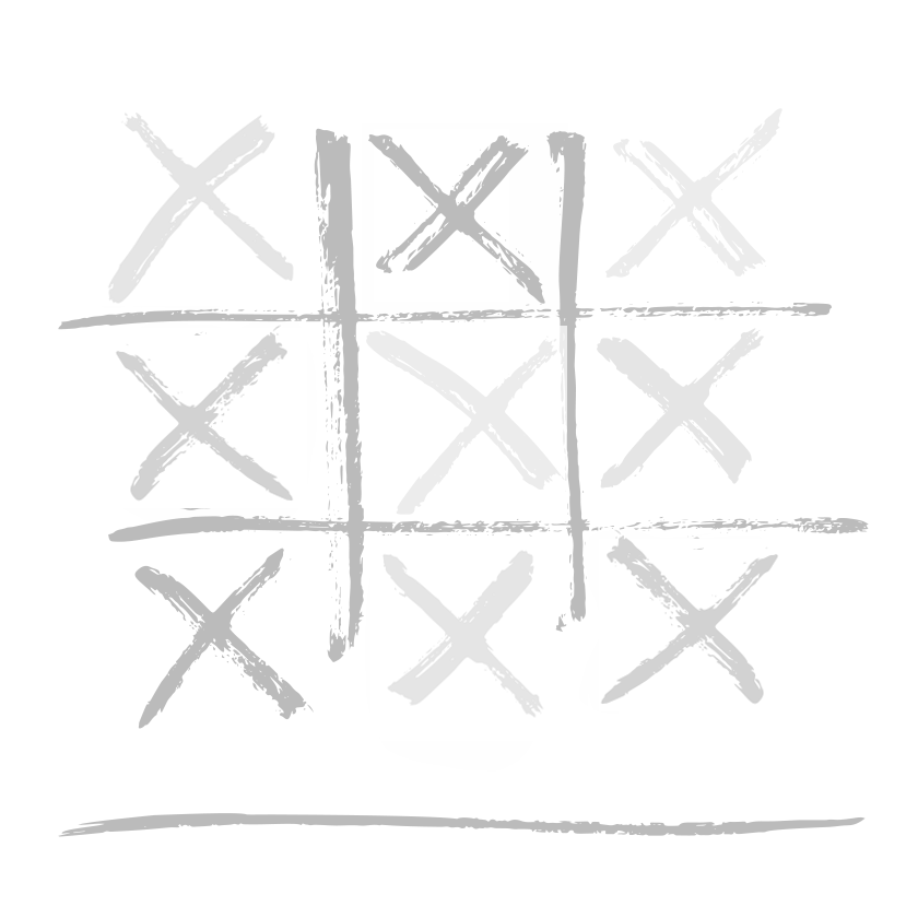 Sketch of tic-tac toe game