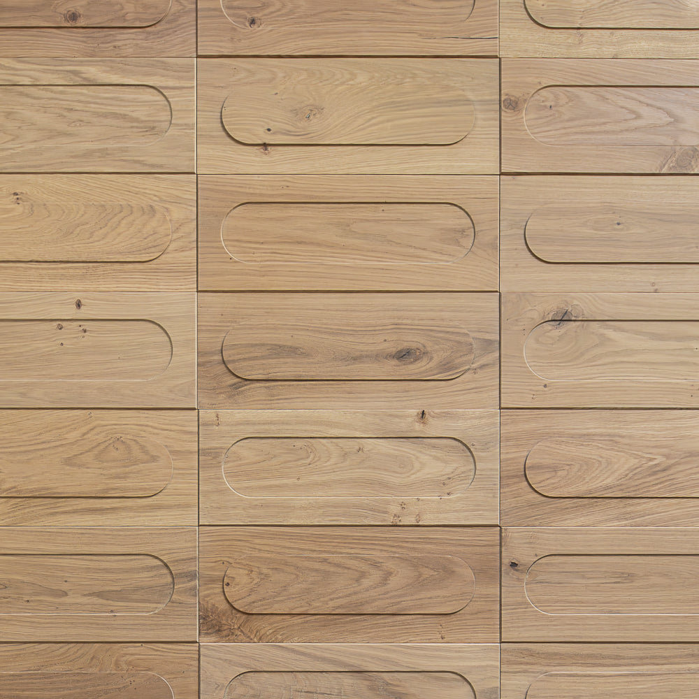 Pattern of wooden panels with a focus on texture and color variation.