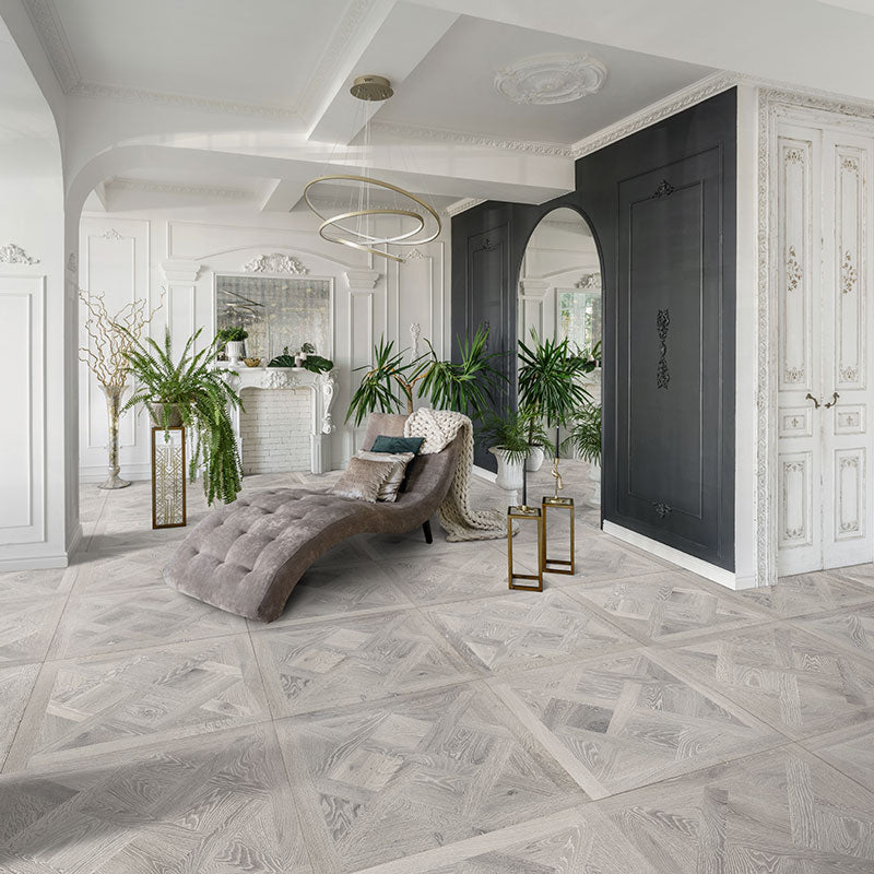 Louis XIV Montpellier French White Oak Hardwood Parquet