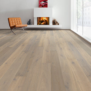 Parquet 4000 Plank 1-Strip | Fumed Oak Puro White | Oak