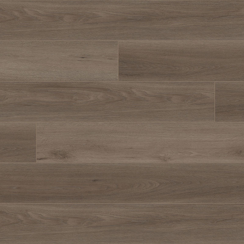 Brown oak grain luxury vinyl floor planks