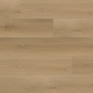 Natural toned oak grain vinyl floor planks
