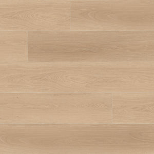 Natural toned oak grain vinyl floor planks