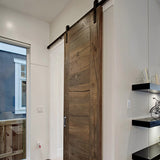 Farmhouse Chateauneuf European Oak Hardwood made into a Barn Door