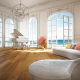Cosmopolitan Old Money European Oak Hardwood in an Ocean View Setting