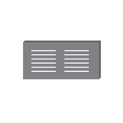 Top Mount Vent - 4” x 10”